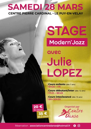 affiche-Stage-JulieLopez